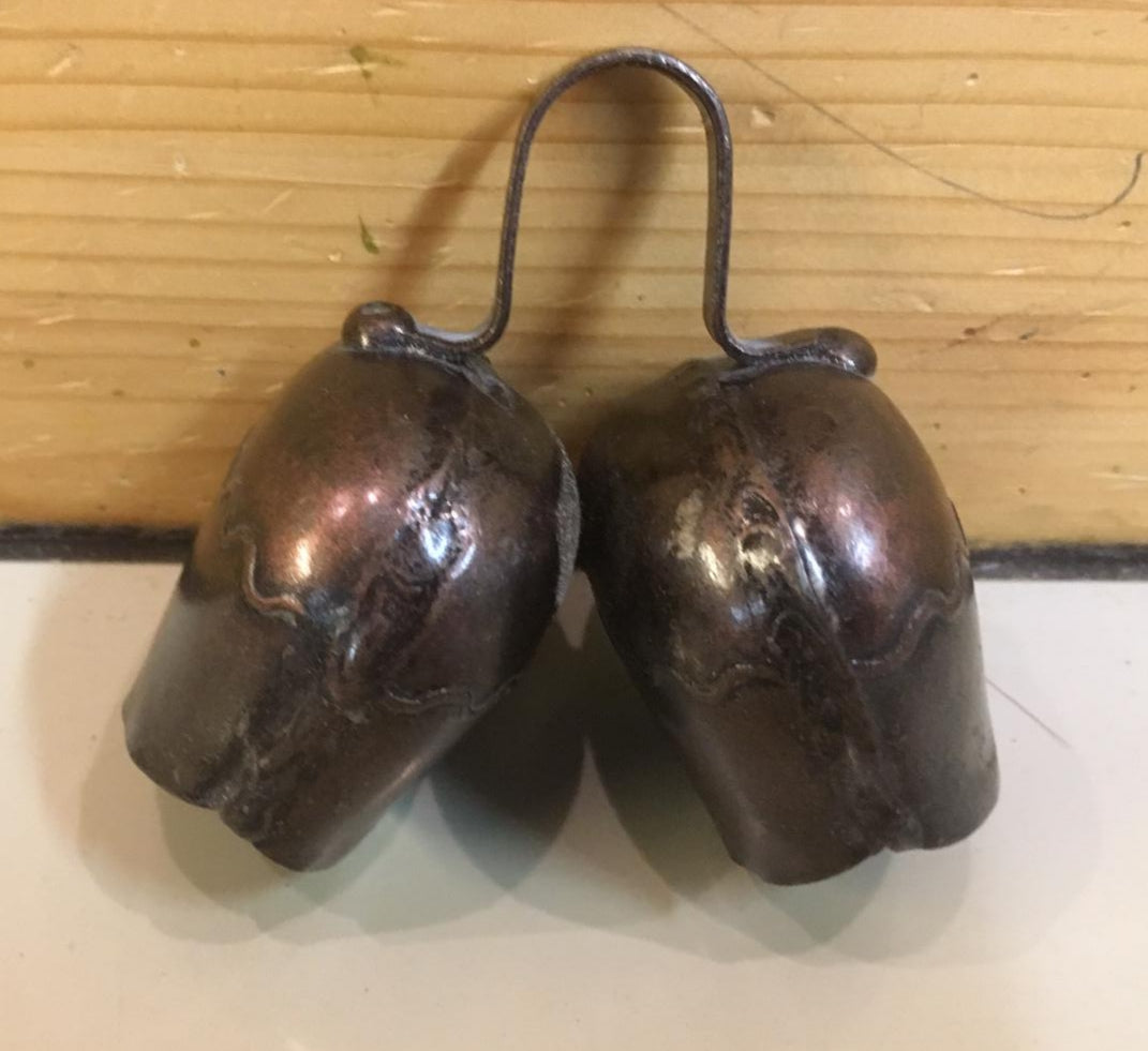 Doppel Froschmaul Glocken mit Bügel