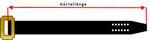 Ledergürtel 90 mm Breite