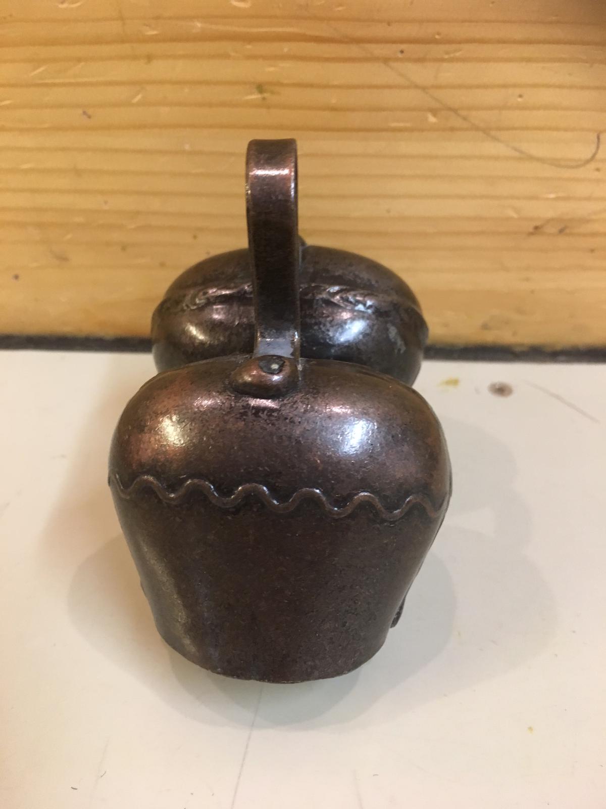 Doppel Froschmaul Glocken mit Bügel