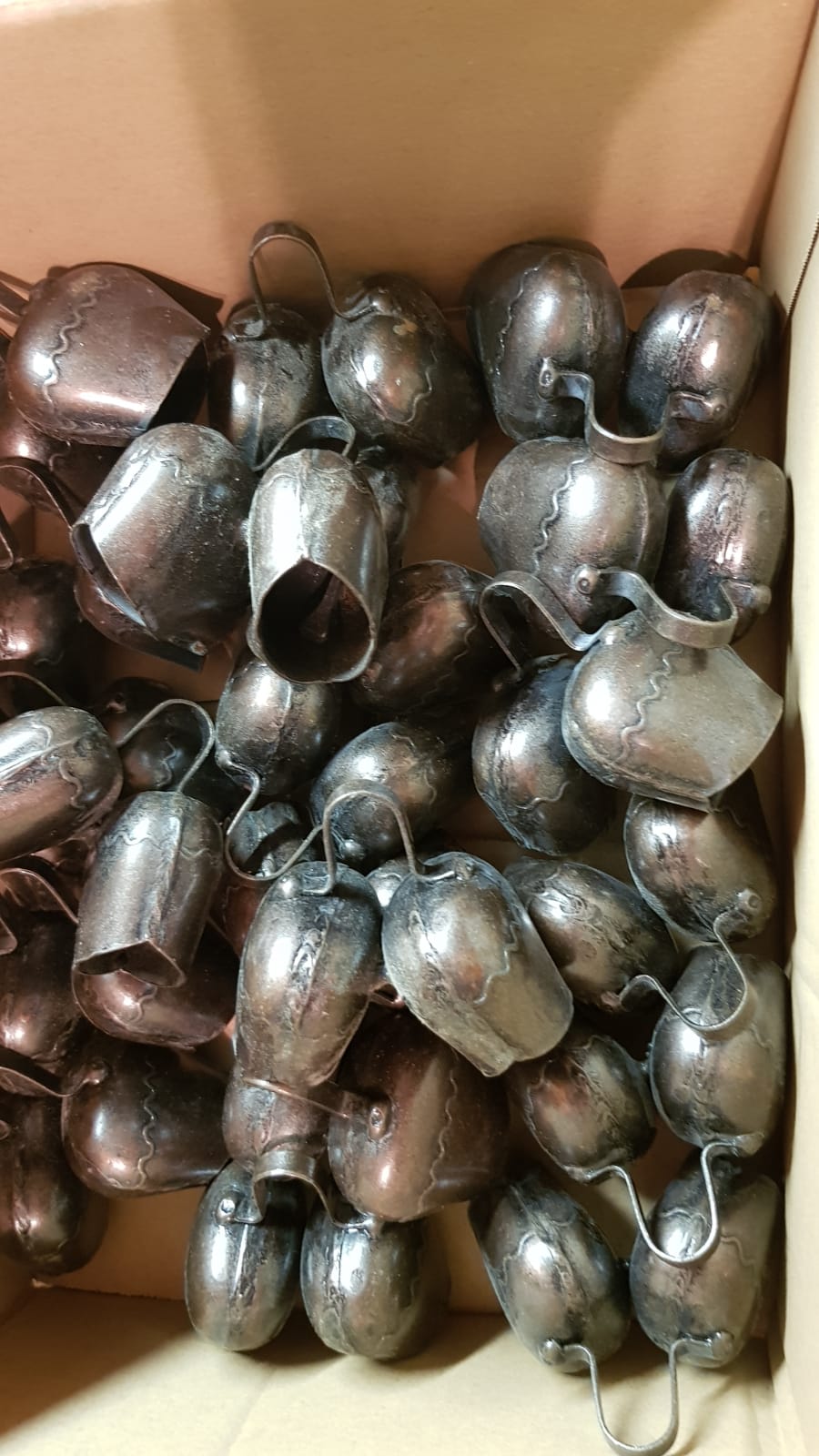 Doppel Froschmaul Glocken mit Bügel