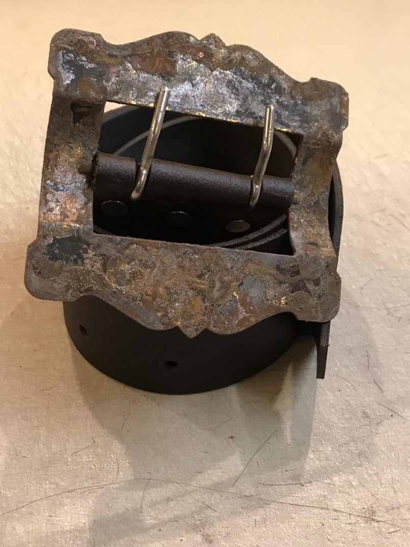 Gürtel Schwarz Antike Schanlle - Brandecker